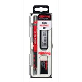 Rotring Tikyy 0.7 Kırmızı Versatil Kalem+Silgi+Uç Blister Okul Seti