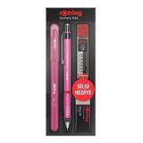 Rotring Visuclick 0.5 mm Pembe Set + Jel