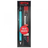 Rotring Visuclick 0.5 mm Şeffaf Mavi Min Silgi Versatil Kalem Okul Seti