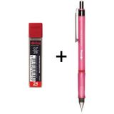 Rotring Visuclick 07 Versatil Kalem + Rotring 0.7 60MM Uç - Pembe