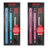 Rotring Visuclick Jel Okul Seti (Mavi + Pembe, 2x0.7mm)