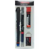 Rotring Visumax 0.7 mm Mavi Roller ve Versatil Kalem Ofis Seti