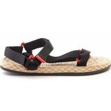 Rouge Cırt Bantlı Kadın Sandalet 1001 - Siyah