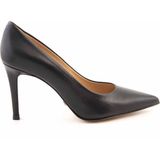 Rouge Deri Stiletto Kadın Topuklu Ayakkabı 4924-02V8 Siyah