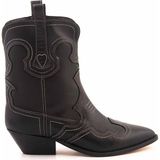 Rouge Kadın Western Bot 143-50 - Siyah - Bej