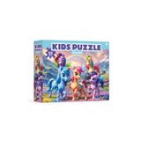 Route Games 50 Parça Çocuk Puzzle Unicorn Yapboz 5+ Yaş Için Yapboz