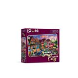ROUTE Puzzle 1000 Parça – Fun City | Renkli Şehir Manzaralı Puzzle