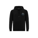 ROUTEFIELD Erkek Kapüşonlu Sweatshirt, Siyah, L Beden