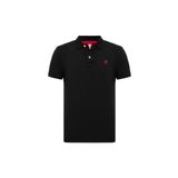 ROUTEFIELD Erkek Polo Tişört Patriot Siyah