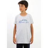 ROUTEFIELD RFKTRUTH22 Truth Kids Erkek Çocuk Tişört - Gri - 4 - 5 Yaş
