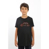 ROUTEFIELD RFKTRUTH22 Truth Kids Erkek Çocuk Tişört - Siyah - 8 - 9 Yaş