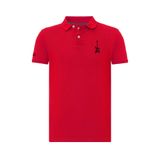 Routefield RFPUNK23 Punk Erkek Polo Tişört, Kırmızı, L
