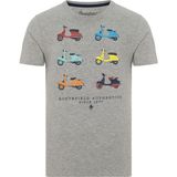 ROUTEFIELD Tap Erkek T-shirt RFTAP22 - M - Gri