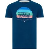 Routefield Trav Lacivert Erkek T-shirt RFTRAV23-079