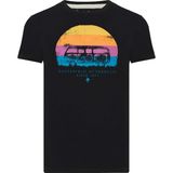 ROUTEFIELD Trav T-Shirt Erkek T-Shirt RFTRAV23-10010 - Siyah - M
