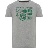 Routefield Truck Erkek Tişört Gri
