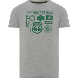 ROUTEFIELD-Truck Erkek Tişört (gri/M)