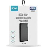 Rova 5000 Mah Slim Magsafe Powerbank - Siyah