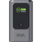 Rova RV-PWS621 10000 Mah 35W Power Delivery Hızlı Şarj Destekli Powerbank – Type-C & Usb-A Çıkışlı - Siyah