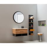 Rovalli Giro Banyo Dolabı - Ceviz