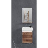 Rovalli Lucky Banyo Dolabı - Beyaz Ceviz