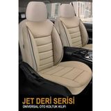 Rover 800 Hatchback 827 Vitesse (Xs) Cat (169 Hp) 1988 Uyumlu Deri Serisi Bej Oto Kılıfı Tam Set