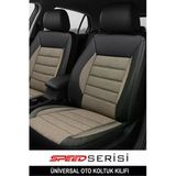 Rover 800 Hatchback 827 Vitesse (Xs) Cat (169 Hp) 1988 Uyumlu Jakar Bej Oto Kılıfı Tam Set