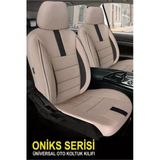 Rover 800 Hatchback 827 Vitesse (Xs) Cat (169 Hp) 1988 Uyumlu Tay Tüyü Oto Kılıfı Tam Set Bej