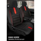 Rover 800 Hatchback 827 Vitesse (Xs) Cat (169 Hp) 1988 Uyumlu Tay Tüyü Oto Kılıfı Tam Set Kırmızı