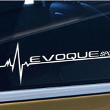 Rover Evoque Yan Cam Sticker Oto Kapı Çıkartma Tuning oto 20 cm x 7 cm y378