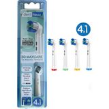 Rovexa 3D Maxcare - 3 Boyutlu Temiizlik Oral B Şarjlı Diş Fırçası Yedek Başlığı - 4lü Paket