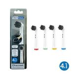 Rovexa Charcoal - Aktif Karbon Ekstra Beyazlık Oral B Şarjlı Diş Fırçası Yedek Başlığı - 4'lü Yedek Başlık R22O825VEXA301
