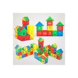 Rovexa Puzzle City 3D Yapı ve Tasarım Blokları, 128 Parça, 2+ Yaş, Eğitici Oyuncak, Şehir Temalı, Yaratıcı Öğrenme, Puzzle