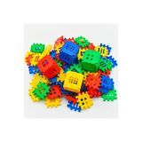 Rovexa Puzzle City 3D Yapı ve Tasarım Blokları, 2+ Yaş, Eğitici Oyuncak, Şehir Temalı, Yaratıcı Öğrenme (256 Adet)