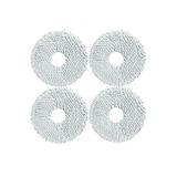 Rovexa Roborock Saros 20 Robot Süpürge Uyumlu Mikrofiber Mop Paspas 4 Adet R22O825VEXA1595