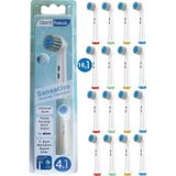 Rovexa Sensetive - Ekstra Yumuşak Oral B Şarjlı Diş Fırçası Yedek Başlığı - 16 Adet Yedek Başlık R22O825VEXA324