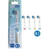 Rovexa Sensetive - Ekstra Yumuşak Oral B Şarjlı Diş Fırçası Yedek Başlığı - 4 Adet Yedek Başlık R22O825VEXA321