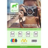 Rovi Canon Epson Hp Uyumlu Rapunzel Parlak Fotoğraf Kağıdı 260 Gsm 50YP A4