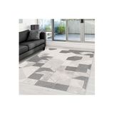 Rovigo Dijital Baskı Yıkanabilir Kaymaz Taban Salon Halısı Rvg0013-sd816, Gri, 180 x 250