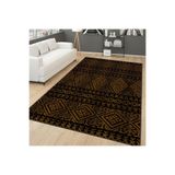Rovigo Dijital Baskı Yıkanabilir Kaymaz Taban Salon Halısı Rvg0158-sd841, Kahverengi, 180 x 300