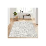 Rovigo Dijital Baskı Yıkanabilir Kaymaz Taban Salon Halısı Rvg0170-sd703, Krem Rengi, 180 x 300