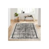 Rovigo Dijital Baskı Yıkanabilir Kaymaz Taban Salon Halısı Rvg0182-sd1094, Krem Rengi, 160 x 300