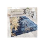 Rovigo Dijital Baskı Yıkanabilir Kaymaz Taban Salon Halısı Rvg0197-sd433, Mavi, 50 x 80