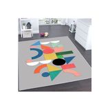 Rovigo Dijital Baskı Yıkanabilir Kaymaz Taban Salon Halısı Rvg0199-sd926, Mavi, 160 x 300