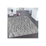Rovigo Dijital Baskı Yıkanabilir Kaymaz Taban Salon Halısı Rvg0210, Gri, 180 x 300