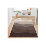 Rovigo Dijital Baskı Yıkanabilir Kaymaz Taban Salon Halısı Rvg0232, Kahverengi, 100 x 300