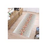 Rovigo Dijital Baskı Yıkanabilir Kaymaz Taban Salon Halısı Rvg0239, Pembe, 180 x 300