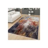 Rovigo Dijital Baskı Yıkanabilir Kaymaz Taban Salon Halısı Rvg0270, Kırmızı, 80 x 150