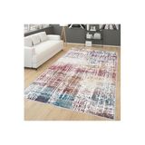 Rovigo Dijital Baskı Yıkanabilir Kaymaz Taban Salon Halısı Rvg0271, Kırmızı, 180 x 250