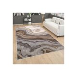 Rovigo Dijital Baskı Yıkanabilir Kaymaz Taban Salon Halısı Rvg0275, Kahverengi, 120 x 180